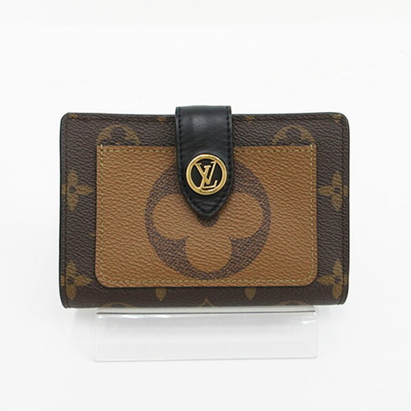 Louis Vuitton Juliette Giant Monogram Wallet Reverse Bifold Portefeuille - Picture 1 of 8